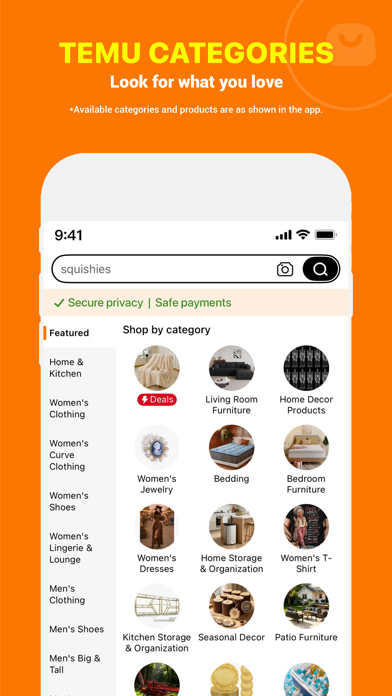 Скриншот Temu: Shop Like a Billionaire 5